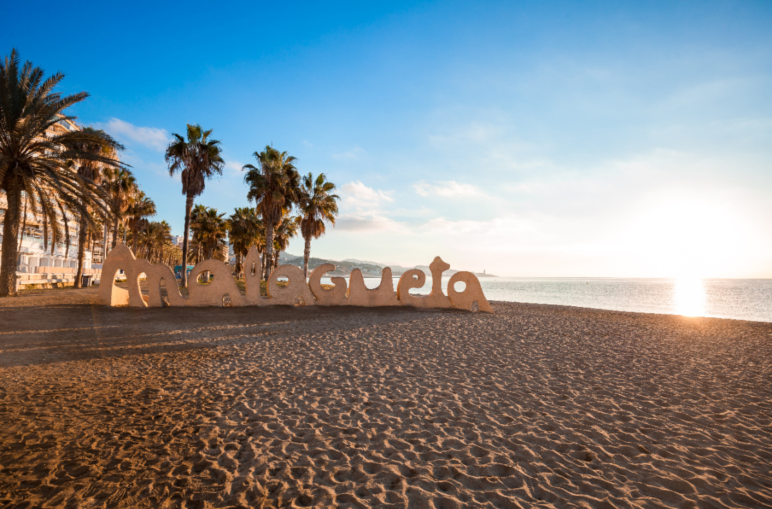 beach in Malaga